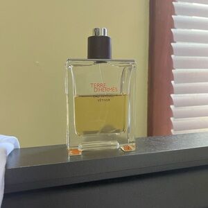 Terre D’Hermès Eau Intense Vétiver 100 ML 3.3 FL OZ Eau de Parfum (2/3 FULL)